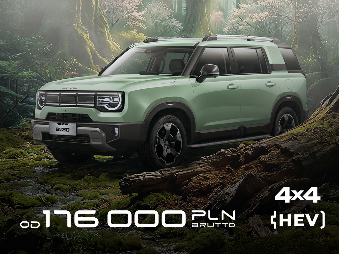 BAIC BJ30 hybrydowy SUV off-road dostępny w AutoForte Wałbrzych