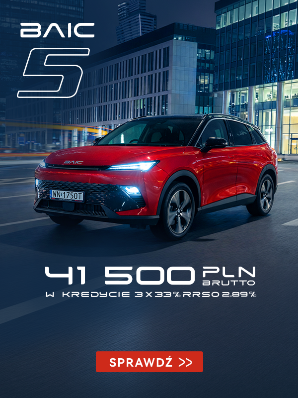 BAIC 5 — nowy SUV w salonie AutoForte.pl